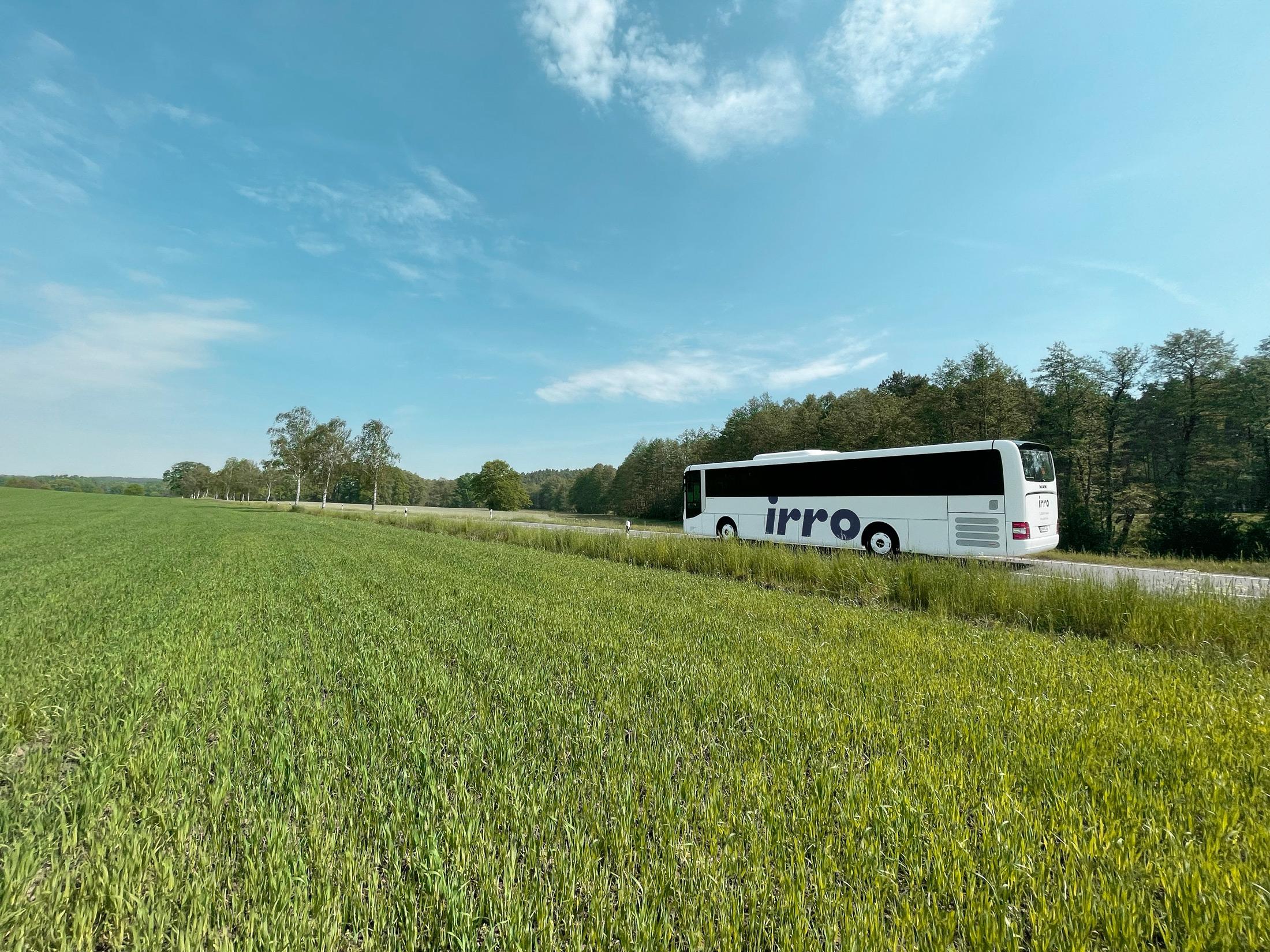 Irro Charter | Bus mieten | Shuttleservice | Mitarbeitershuttle