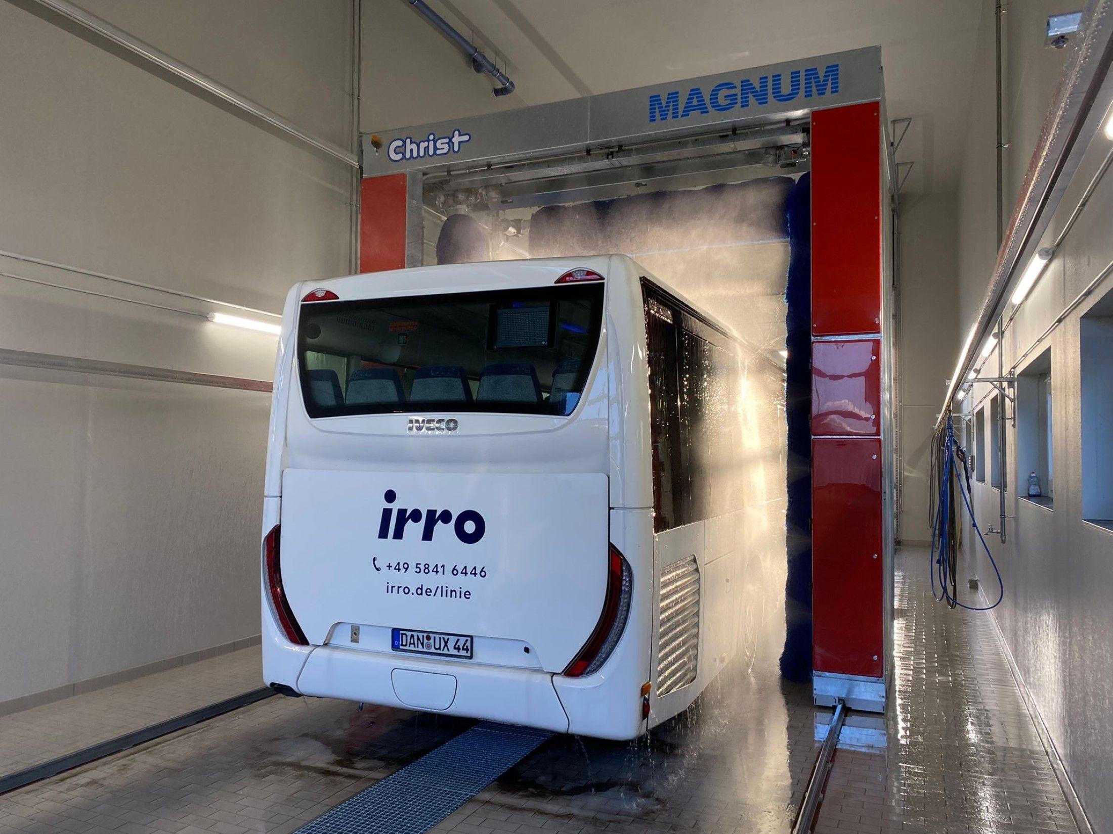 Irro | Blog | Nachhaltigkeit | Inbetriebnahme unserer neuen Waschanlag